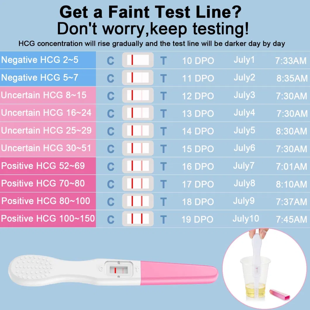 Mamma Perfect Pregnancy Test One Step HCG Test