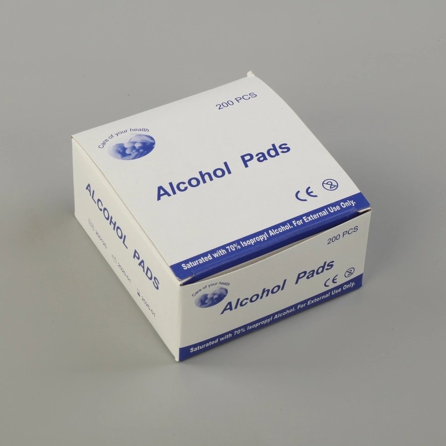 Medical Sterile Alcohol Cleaning Wipes Pads