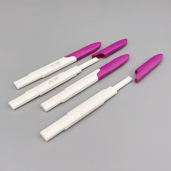 Hochempfindliche HCG-Schwangerschaftstest-Kits. Schwangerschaftstest für Frauen