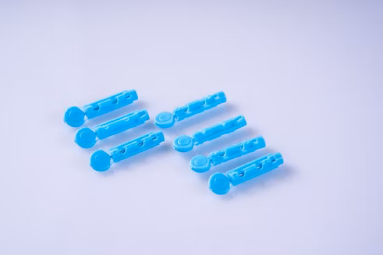 Medizinische Einwegartikel, Diabetikertest, sterile Twist-Blutlanzette aus Edelstahl