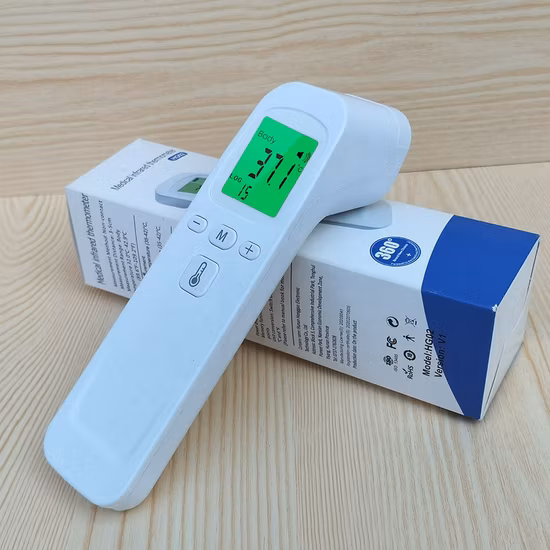 OEM Custom Factory Infrarot berührungsloses medizinisches digitales Stirn-Babythermometer ISO